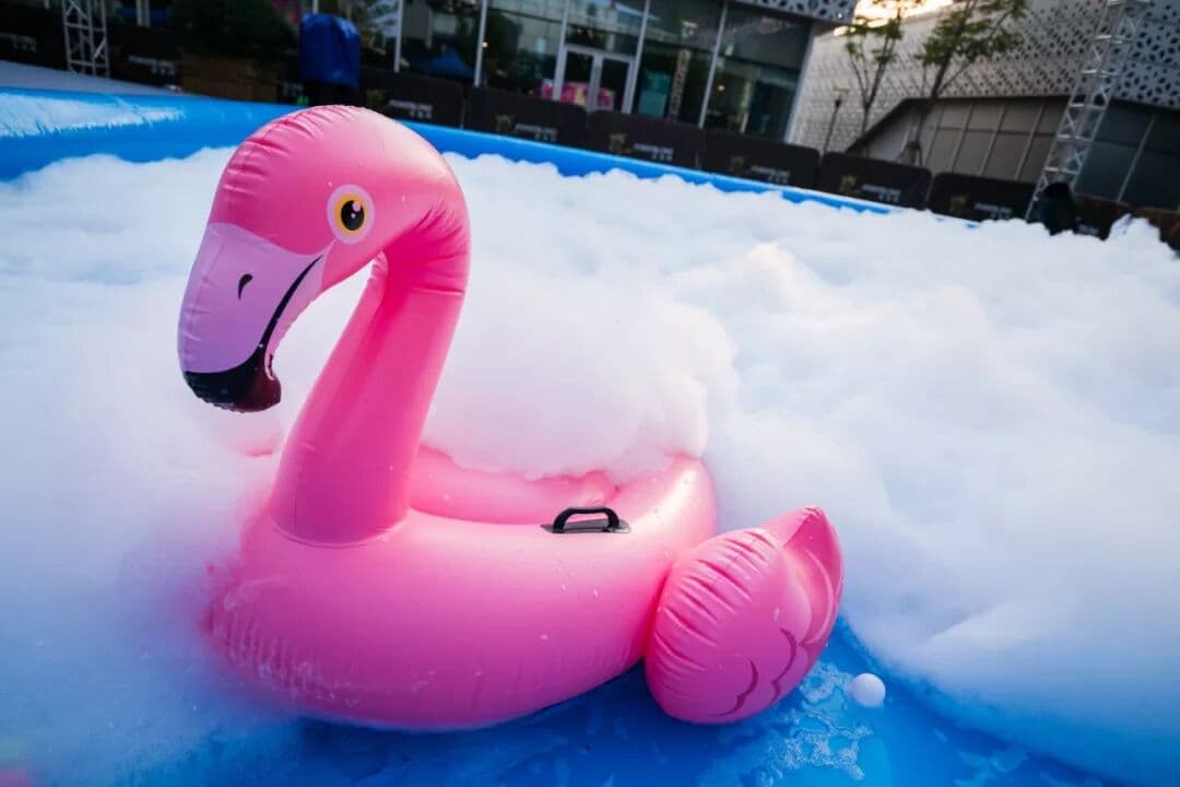 宝龙荧光泡泡派对 嗨翻～ 活动现场图 6